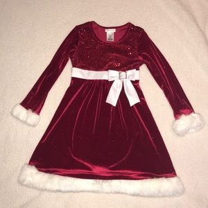 Girls Santa Dress